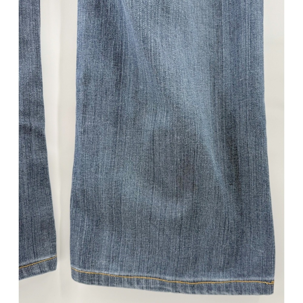 Luciano Dante Blue Denim Jeans Womens 13/14 Embellished Pockets - Picture 8 of 13
